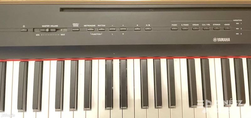 Yamaha P125B digitális zongora, L-125 állvány és tok