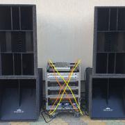 2db Füleki 18"(50cm) bandpass, más 21", 18", 15" sub hangfal