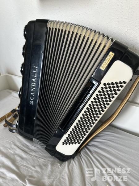 Scandalli Sax Klappen 120 Bass Tangó-Harmonika