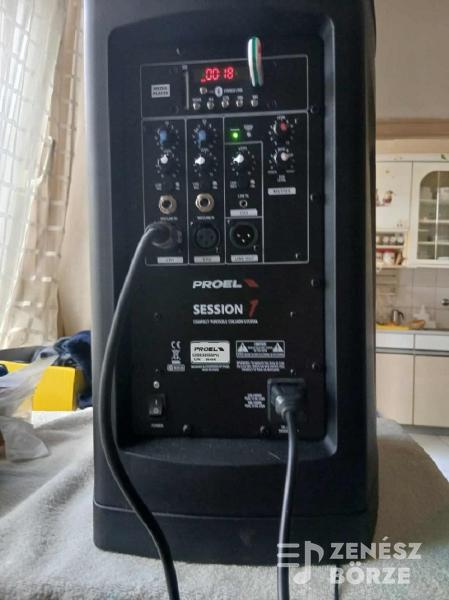 Aktív Hangfal Proel Session 1.Oszlop tokokkal, DB 808D 18"(50cm). Csere is