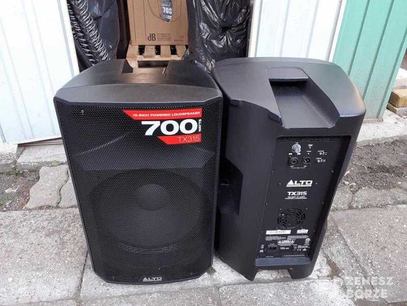 Aktív hangfal 2db TS 315 15"(40cm), DB 512DX, 715DX, 915DX(40cm), 808D