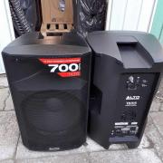 Aktív hangfal 2db TS 315 15"(40cm), DB 512DX, 715DX, 915DX(40cm), 808D