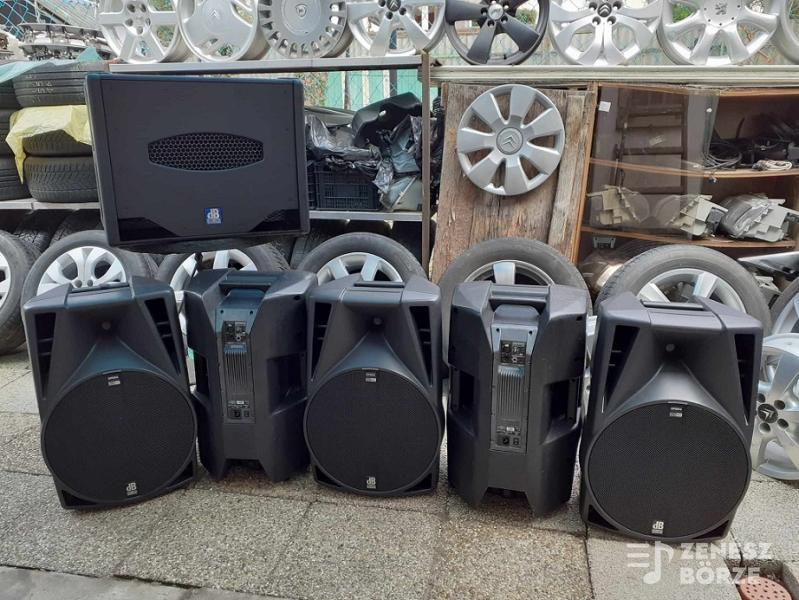 Aktív hangfal 2db TS 315 15"(40cm), DB 512DX, 715DX, 915DX(40cm), 808D