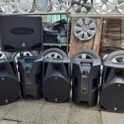 Aktív hangfal 2db TS 315 15"(40cm), DB 512DX, 715DX, 915DX(40cm), 808D