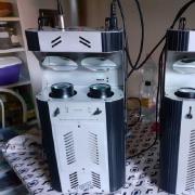 Astro Twin DMX 512 dupla motoros-tükrös Dj. fény. És más fények is. Cserélhető