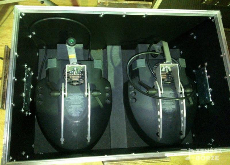 Astro Twin DMX 512 dupla motoros-tükrös Dj. fény. És más fények is. Cserélhető